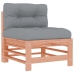 Juego de muebles jardín 6 pzas y cojines madera abeto Douglas