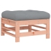 Juego de muebles jardín 6 pzas y cojines madera abeto Douglas