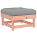 Juego de muebles jardín 4 pzas y cojines madera abeto Douglas