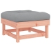 Juego de muebles jardín 10 pzas y cojines madera abeto Douglas