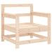 Juego de muebles de jardín 7 piezas madera maciza de pino