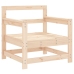 Juego de muebles de jardín 7 piezas madera maciza de pino
