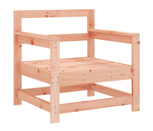 Juego de muebles de jardín 7 pzas madera maciza abeto Douglas