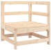 Juego de muebles de jardín 8 piezas madera maciza de pino