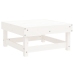 Juego de muebles de jardín 8 piezas madera maciza pino blanco