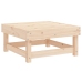 Juego de muebles de jardín 6 piezas madera maciza de pino