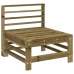 Juego de muebles de jardín 6 pzas madera de pino impregnada