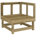 Juego de muebles de jardín 7 pzas madera de pino impregnada