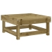 Juego de muebles de jardín 7 pzas madera de pino impregnada
