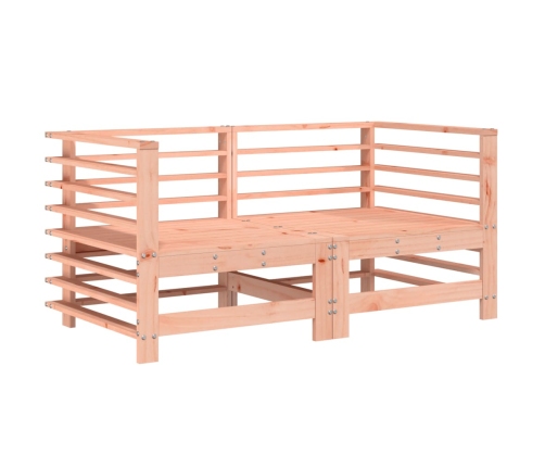 Juego de muebles de jardín 7 pzas madera maciza abeto Douglas