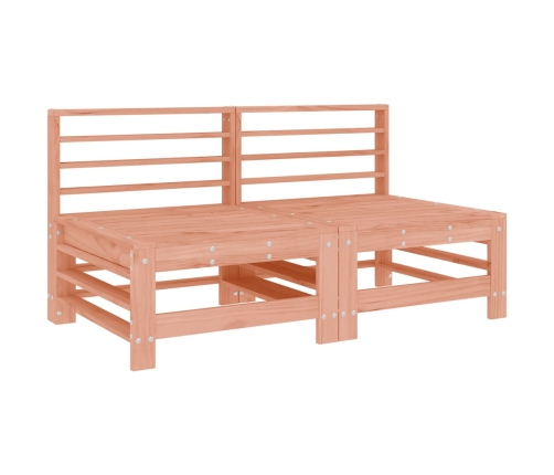 Juego de muebles de jardín 7 pzas madera maciza abeto Douglas