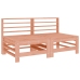 Juego de muebles de jardín 7 pzas madera maciza abeto Douglas
