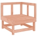 Juego de muebles de jardín 11 pzas madera maciza abeto Douglas