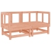 Juego de muebles de jardín 11 pzas madera maciza abeto Douglas