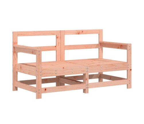 Juego de muebles de jardín 7 pzas madera maciza abeto Douglas