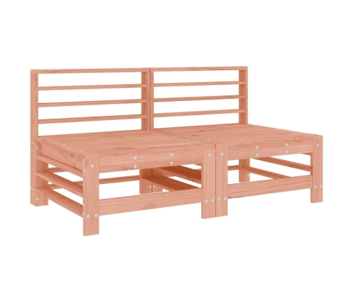Juego de muebles de jardín 7 pzas madera maciza abeto Douglas