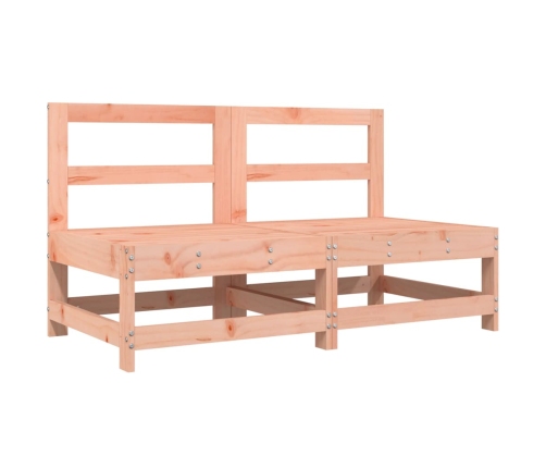 Juego de muebles de jardín 8 pzas madera maciza abeto Douglas