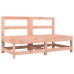Juego de muebles de jardín 8 pzas madera maciza abeto Douglas