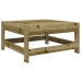 Juego de muebles de jardín 8 pzas madera de pino impregnada