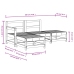 Juego de muebles de jardín 4 pzas madera maciza abeto Douglas
