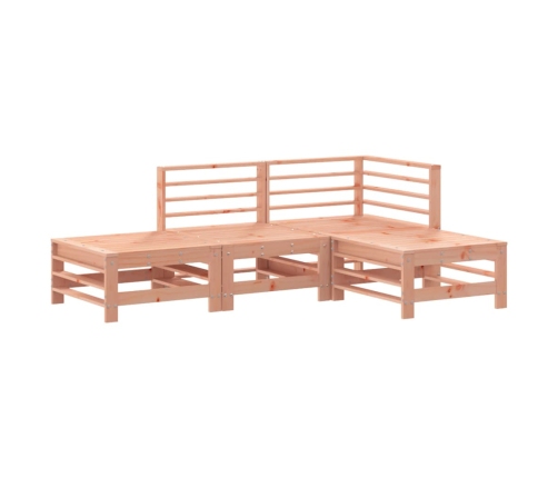 Juego de muebles de jardín 4 pzas madera maciza abeto Douglas