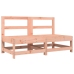 Juego de muebles de jardín 6 pzas madera maciza abeto Douglas