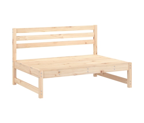 Juego de muebles de jardín 4 piezas madera maciza de pino