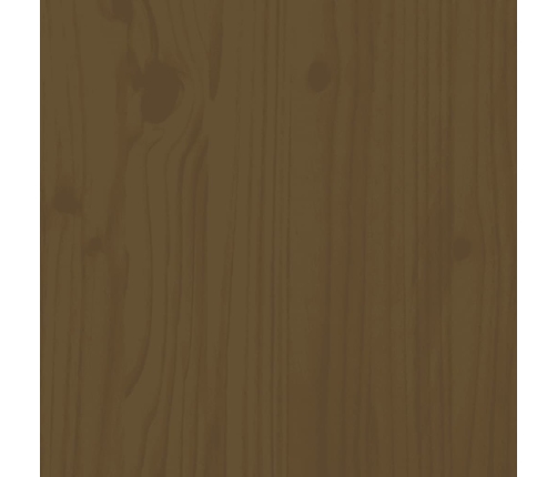 Juego de sofás de jardín 5 pzas madera maciza pino marrón miel