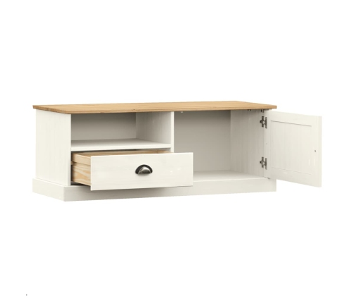 Mueble para TV VIGO madera maciza de pino blanco 106x40x40 cm