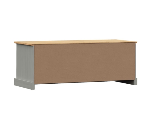 Mueble para TV VIGO madera maciza de pino gris 106x40x40 cm