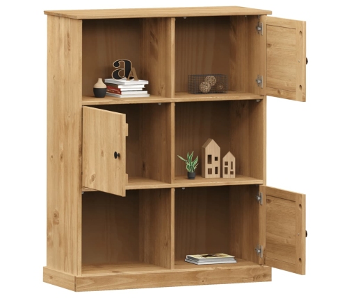 Librería VIGO madera maciza de pino 90x35x114,5 cm