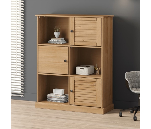 Librería VIGO madera maciza de pino 90x35x114,5 cm