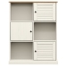 Librería VIGO madera maciza de pino blanco 90x35x114,5 cm