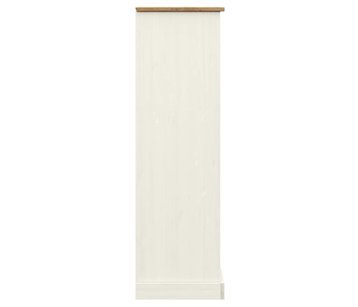 Librería VIGO madera maciza de pino blanco 90x35x114,5 cm