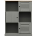 Librería VIGO madera maciza de pino gris 90x35x114,5 cm