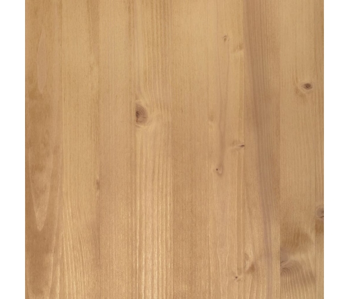 Armario con vitrina VIGO madera maciza de pino 85x35x170 cm