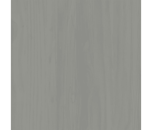 Armario con vitrina VIGO madera maciza pino gris 85x35x170 cm