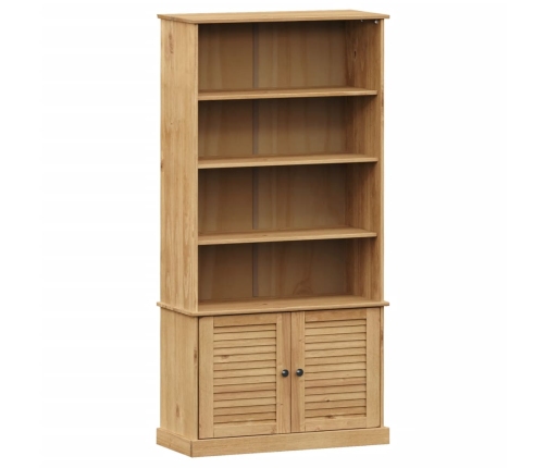 Librería VIGO madera maciza de pino 85x35x170 cm