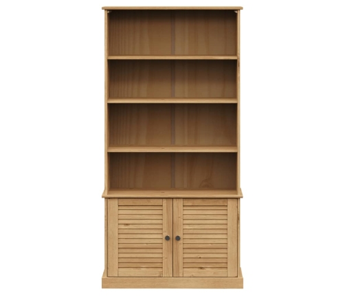 Librería VIGO madera maciza de pino 85x35x170 cm