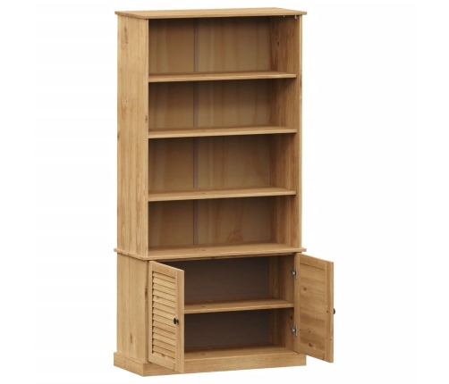 Librería VIGO madera maciza de pino 85x35x170 cm