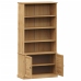 Librería VIGO madera maciza de pino 85x35x170 cm