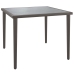 Set de muebles de jardín 5 pzas y cojines ratán sintético gris