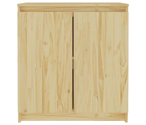 Armario auxiliar de madera maciza de pino 60x36x65 cm