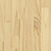 Armario auxiliar de madera maciza de pino 60x36x65 cm