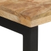 Mesa consola madera maciza de mango rugosa 110x35x76 cm