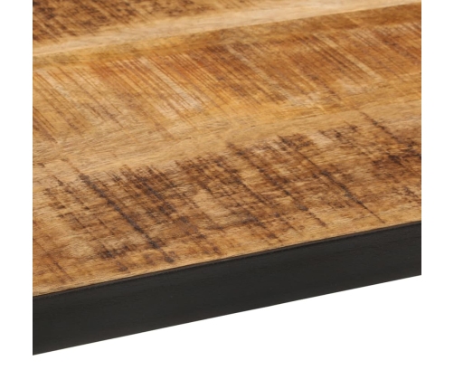 Mesa de comedor madera maciza de mango 110x110x76 cm