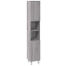 Set de muebles de baño 3 pzas madera contrachapada gris sonoma