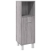 Set de muebles de baño 3 pzas madera contrachapada gris sonoma