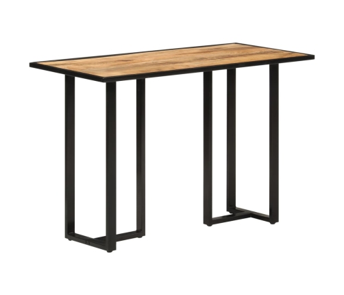 Mesa de comedor madera maciza de mango 110x55x75,5 cm