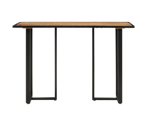 Mesa de comedor madera maciza de mango 110x55x75,5 cm